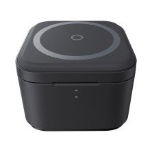 Бездротовий зарядний пристрій Baseus MagPro Series 2-in-1 Magnetic з функцією MagSafe і Qi2 20W та вбудованим кабелем Type-C Чорний