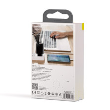 Сетевое зарядное устройство Baseus Speed PPS Intelligent Power-off QC4.0+PD3.0 45W USB+Type-C 6A Черный