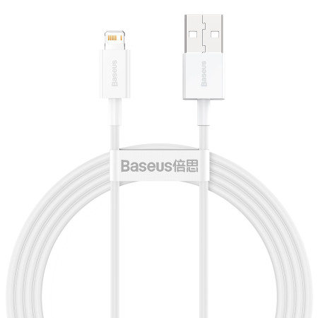 Кабель Baseus Superior Series Fast Charging Data Cable USB to Lightning 2.4A 1.5m Белый