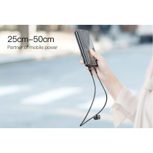 Кабель Baseus Halo Data Cable USB to Lightning 2.4A 0.5m Черный