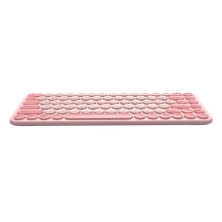 Клавіатура бездротова Baseus K01A Wireless Tri-Mode Keyboard 2.4G/BT1+BT2 Рожевий