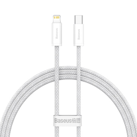 Кабель Baseus Dynamic Series Fast Charging Data Cable Type-C to Lightning PD 20W 1m Білий