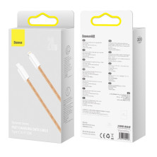 Кабель Baseus Dynamic Series Fast Charging Data Cable Type-C to Lightning PD 20W 2m Помаранчевий