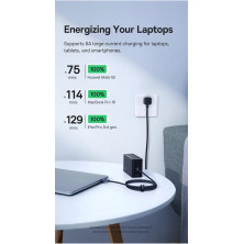 Кабель Baseus Flash 2 USB4 Series Fast Charging Data Cable Type-C to Type-C 240W 8K@60Hz 40Gbps 1m Черный