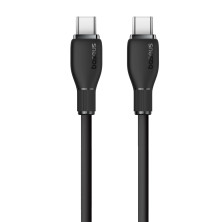 Кабель Baseus Pudding Series Fast Charging Data Cable Type-C to Type-C 100W 20V 5A 1.2m Черный