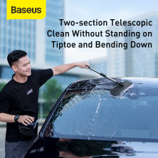 Швабра для мойки авто Baseus Handy Car Home Dual-use Mop Черный