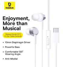 Наушники Baseus Encok CZ11 Type-C Белый