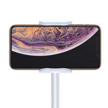 Держатель для телефона Baseus Unlimited Adjustment Lazy Phone Holder Серебристый
