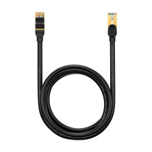 Кабель Baseus High Speed CAT7 Seven Types RJ45 10Gigabit Network Cable Ethernet Круглый 2m Черный