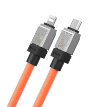 Кабель Baseus CoolPlay Series Fast Charging Data Cable Type-C to Lightning PD 20W 1m Оранжевый