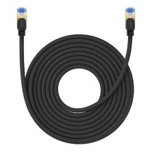 Кабель Baseus High Speed CAT7 Seven Types RJ45 10Gigabit Network Cable Ethernet Круглый 10m Черный