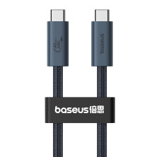 Кабель Baseus Flash 2 USB4 Series Fast Charging Data Cable Type-C to Type-C 240W 8K@60Hz 40Gbps 1m Черный