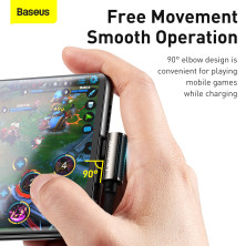 Кабель Baseus Legend Series Fast Charging Data Cable USB to Type-C 66W 11V 6A 1m Черный