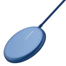 Беспроводное зарядное устройство Baseus Simple Mini Magnetic с функцией MagSafe и Qi 15W Синий