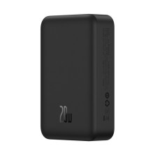 УМБ Baseus Magnetic Mini Wireless Fast Charge 2in1 20000mAh 20W 3A QC3.0+PD3.0 с Беспроводной зарядкой Qi 15W Черный