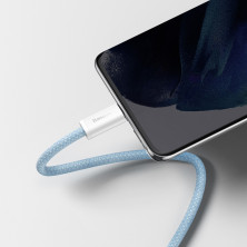 Кабель Baseus Dynamic Series Fast Charging Data Cable Type-C to Type-C 100W 20V 5A 2m Синій