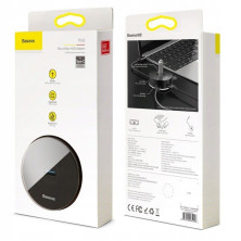 USB-хаб Baseus 5in1 Round Box HUB Adapter Type-C to USB3.0, USB2.0*3, Micro USB Серый
