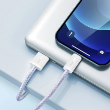Кабель Baseus Dynamic Series Fast Charging USB to Lightning 2.4A 1m Фиолетовый