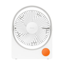 Вентилятор портативный Baseus Serenity Desktop Fan Pro настольный с аккумулятором 2000 мАч Белый