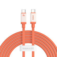 Кабель Baseus 0℃ Series Fast Charging Data Cable Type-C to Type-C 100W 20V 5A 2m Оранжевый