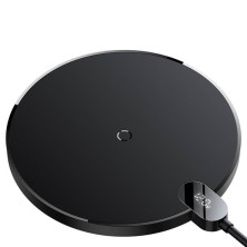 Беспроводное зарядное устройство Baseus LED Display Gen 2 Wireless Charger с технологией Qi 15W Черный