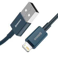 Кабель Baseus Superior Series Fast Charging Data Cable USB to Lightning 2.4A 1m Синій