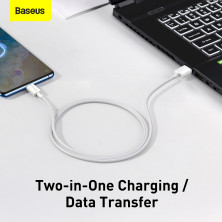 Кабель Baseus Superior Series Fast Charging Data Cable USB to Micro USB 2A 2m Білий