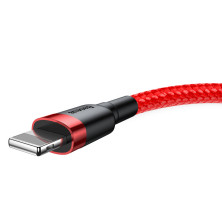 Кабель Baseus Cafule Cable USB to Lightning 1.5A 2m Красный