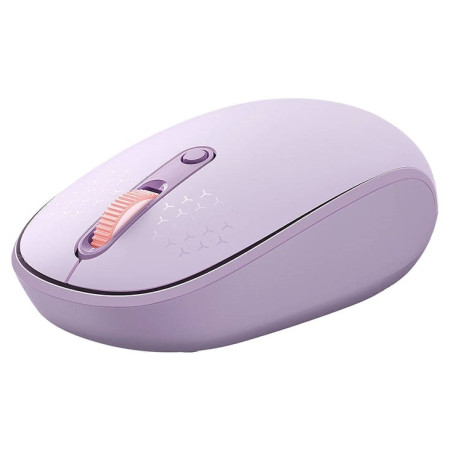 Беспроводная мышка Baseus F01B Tri-Mode Wireless Mouse 2.4G/BT1+BT2 800-1200-1600dpi Фиолетовый