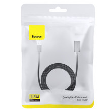 USB удлинитель Baseus AirJoy Series USB3.0 to USB3.0 Extension кабель 1.5м Черный