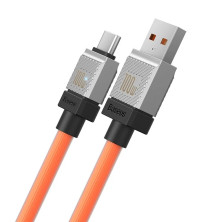 Кабель Baseus CoolPlay Series Fast Charging Data Cable USB to Type-C 100W 20V 5A 2m Помаранчевий