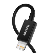 Кабель Baseus Superior Series Fast Charging Data Cable USB to Lightning 2.4A 2m Чорний