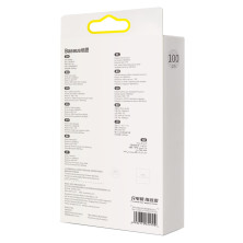Кабель Baseus Superior Series Fast Charging Data Cable USB to Type-C 100W 20V 5A 1m Білий