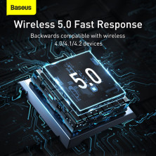 USB Bluetooth Адаптер BASEUS Wireless Adapter BA04 BT5.0 20m Черный