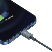 Кабель Baseus Superior Series Fast Charging Data Cable USB to Lightning 2.4A 1m Синій