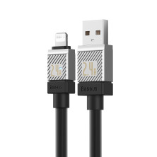 Кабель Baseus CoolPlay Series Fast Charging Cable USB to Lightning 2.4A 1m Чорний