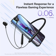 Бездротові Bluetooth 5.3 навушники Baseus Bowie P1x Neckband спортивні Чорний