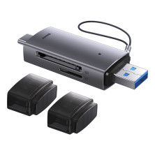 Кардрідер Baseus Lite Card Card Reader USB/Type-C, SD/TF Cards Сірий
