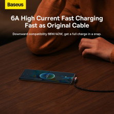 Кабель Baseus MVP 2 Elbow-shaped Fast Charging Data Cable USB to Type-C 100W 20V 5A 1m Черно-Красный