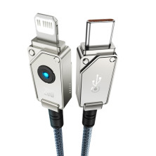 Кабель Baseus Unbreakable Series Fast Charging Data Cable Type-C to Lightning PD 20W 1m Серый