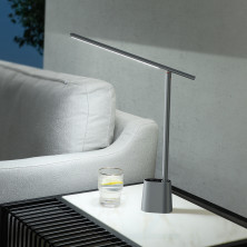 Настольная лампа Baseus LED Smart Eye Reading Desk Lamp с встроенным аккумулятором 2200 mAh Серый