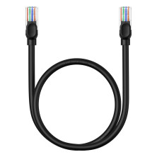 Кабель Baseus High Speed CAT5 RJ45 Gigabit Network Cable Ethernet Круглый 0.5m Черный