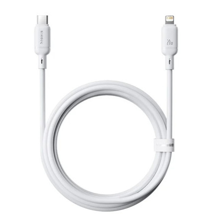 Кабель Baseus Silky Series Fast Charging Data Cable Type-C to Lightning PD 20W 2m Белый