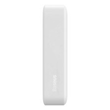 УМБ Baseus Magnetic Mini Wireless Fast Charge 2in1 20000mAh 20W 3A QC3.0+PD3.0 с Беспроводной зарядкой Qi 15W Белый