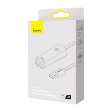 USB Переходник Baseus Lite Series Ethernet 100 Mbps Type-A to RJ45 Черный