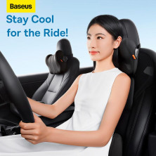 Охолоджувальна подушка на підголівник Baseus ComfortRide Series Car Cooling Gel Headrest Чорний