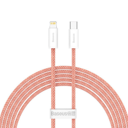 Кабель Baseus Dynamic Series Fast Charging Data Cable Type-C to Lightning PD 20W 2m Помаранчевий