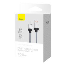 Кабель Baseus CoolPlay Series Fast Charging Data Cable USB to Type-C 100W 20V 5A 1m Чорний
