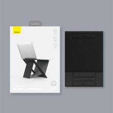 Підставка для ноутбука Baseus Ultra High Folding Stand Сірий