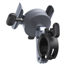 Мото-вело тримач для смартфона Baseus PrimeTrip Series Magnetic Bike Phone Holder Чорний